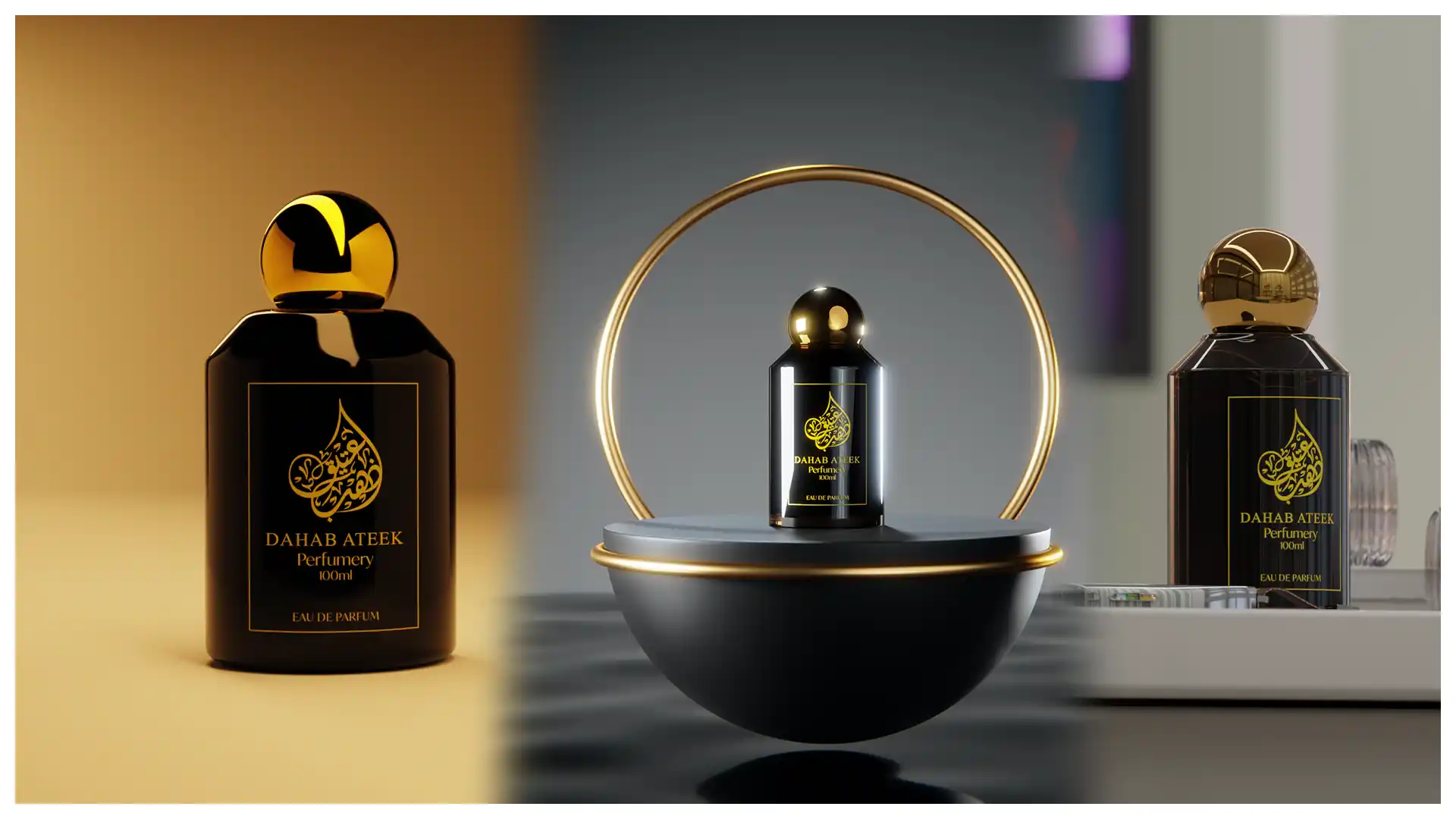 Transforming Vision into Reality: Blender Magic for Perfume Promotion